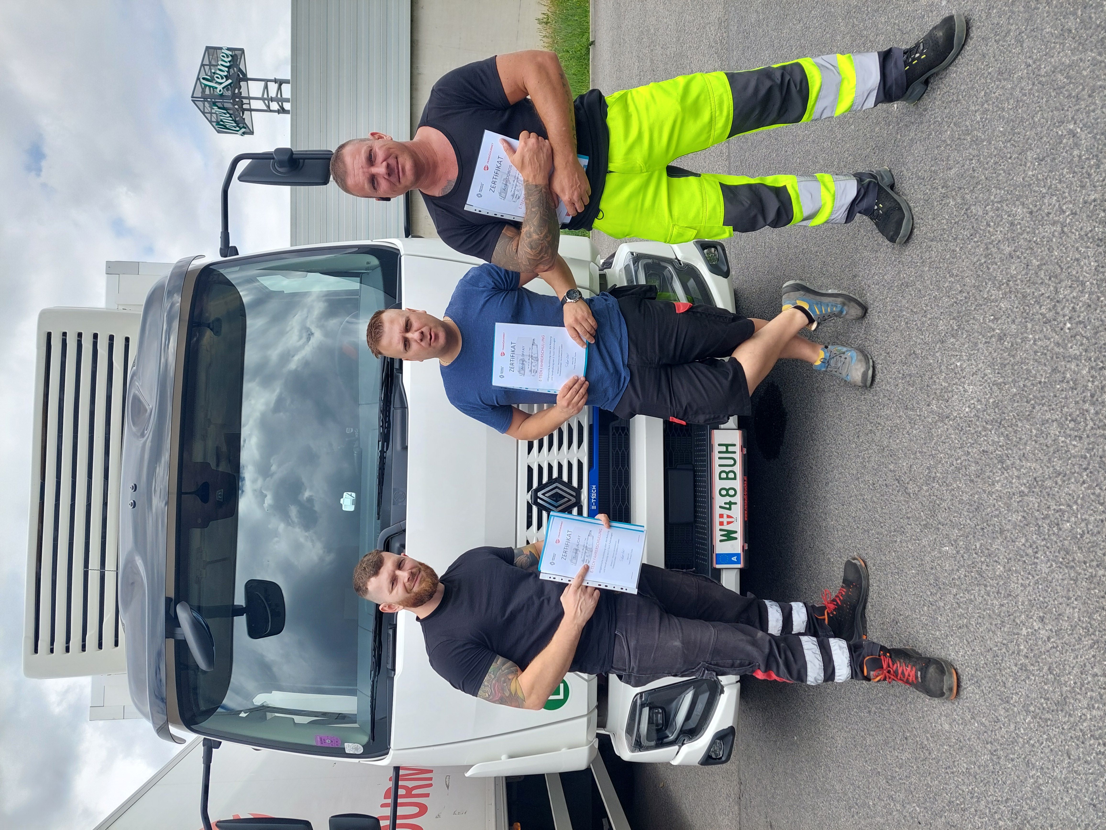 Fahrerschulung Zertifikat