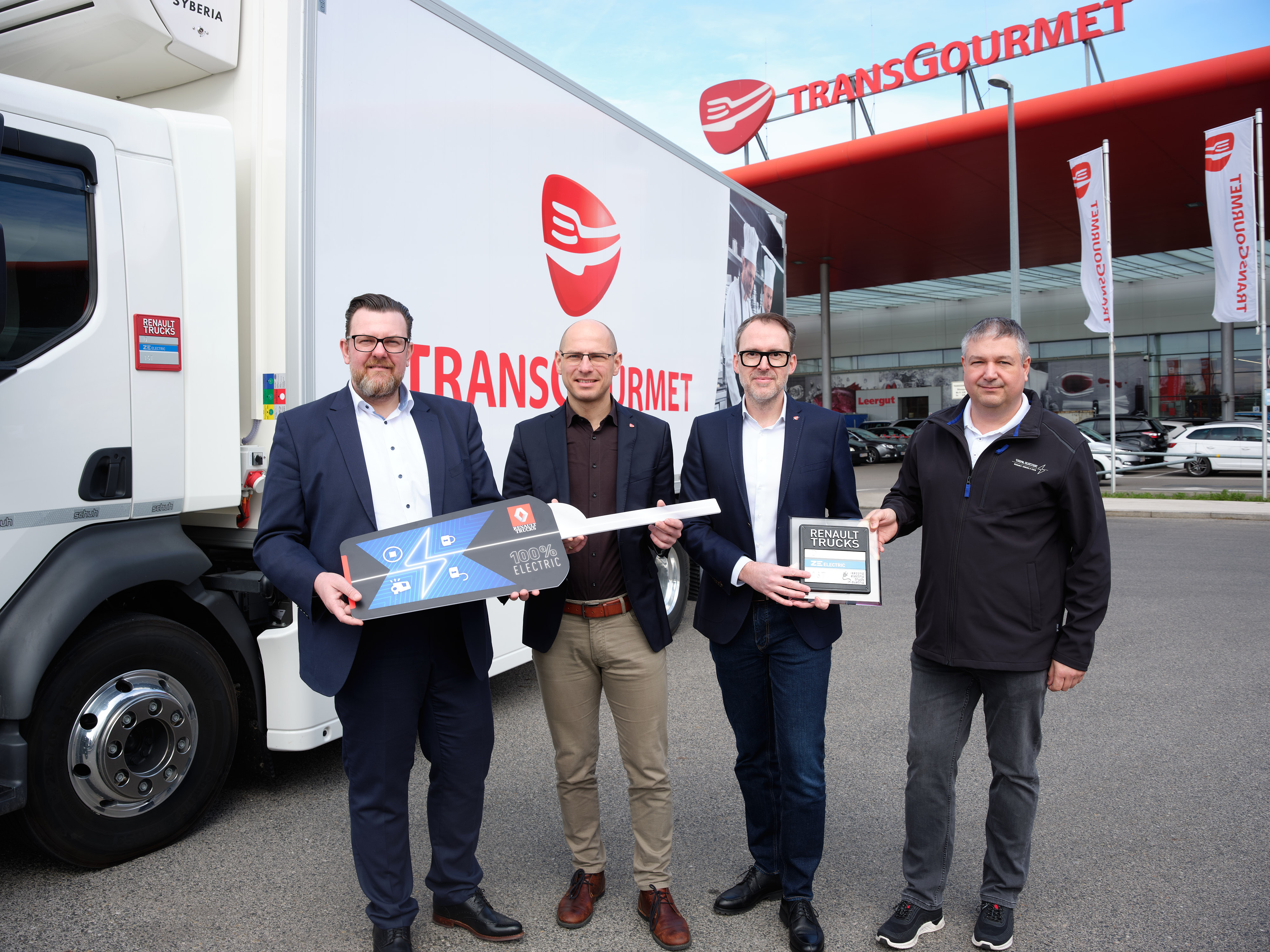 Übergabe Transgourmet