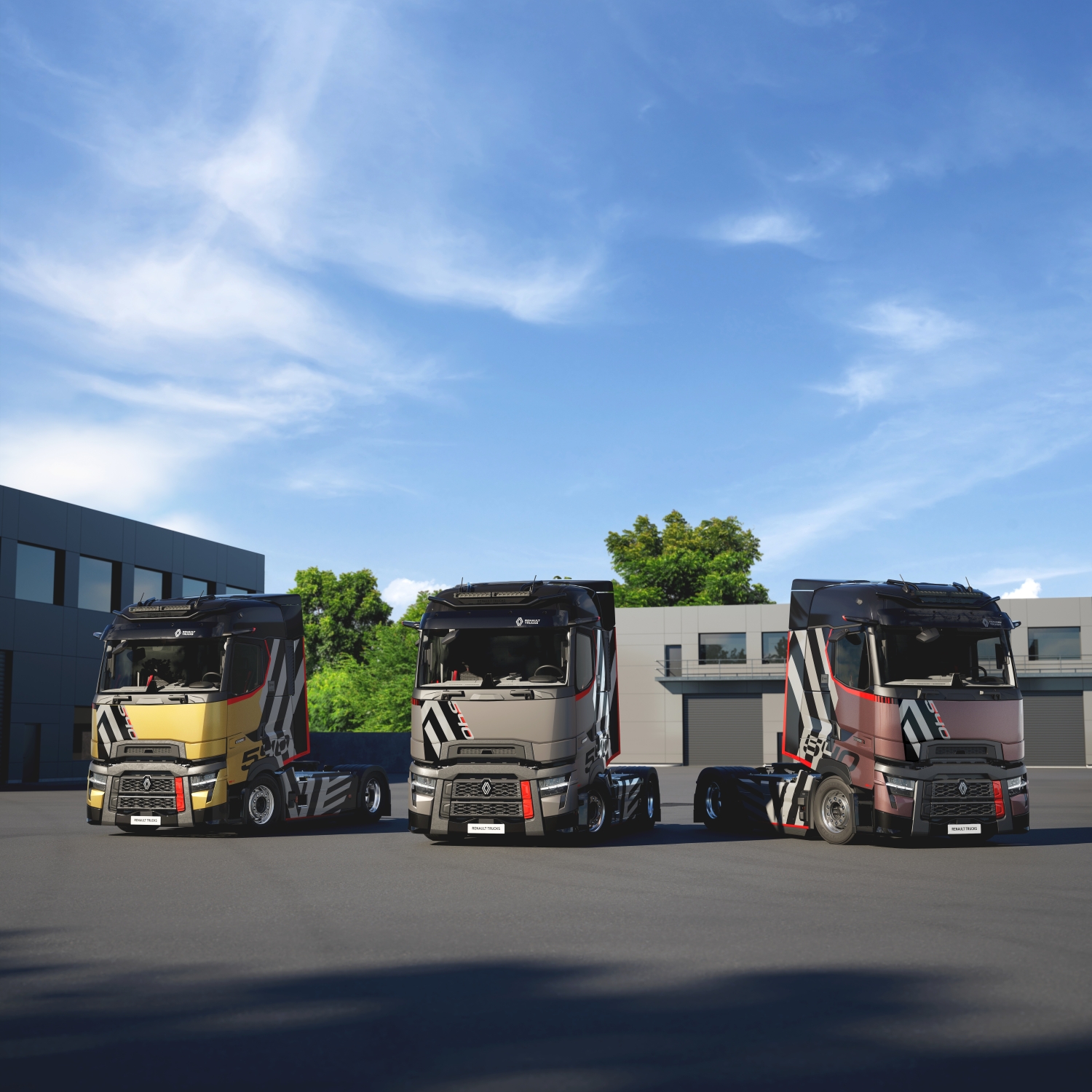 Renault Trucks T High Ultimate Edition_3 colours.