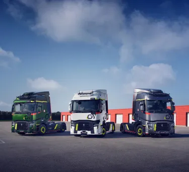 Renault Trucks T 01 Racing, limited edition used vehicles on the Bresse circuit