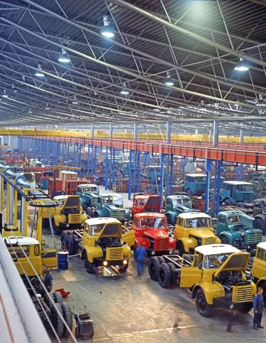Berliet GLM Bourg-en-Bresse plant 1965