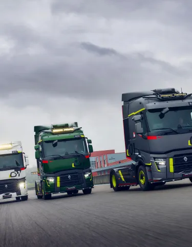 Renault Trucks T 01 Racing, limited edition used vehicles on the Bresse circuit