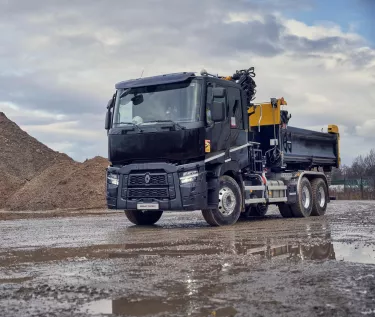 Renault Trucks C in a construction site
