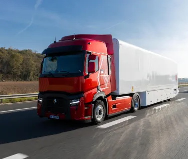 Renault Truck T on the motorway