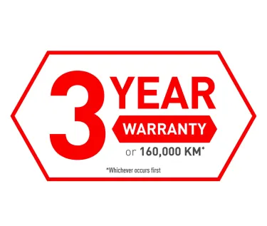 Renault Trucks 3 years warranty or 160 000 km logo